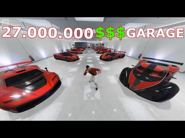 GTA Online 2021-  27.000.000$ SUPER Sports Garage