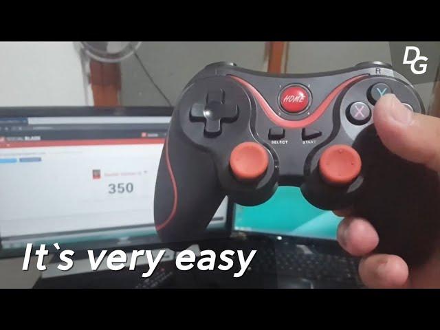 How to connect a generic gamepad to the PC or laptop totally easy and quickly