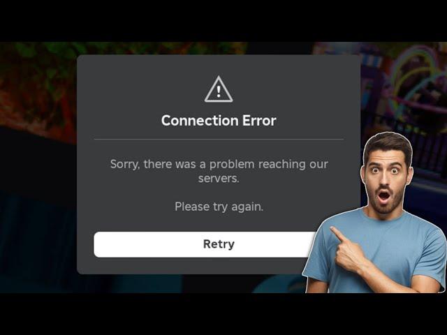 ️ ROBLOX IS DOWN ️ Connection Error Sorry, there was a problem reaching our servers.