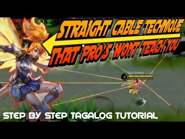 STRAIGHT CABLE FANNY TUTORIAL FOR BEGINNERS | MOBILE LEGENDS BASIC GUIDE 2020