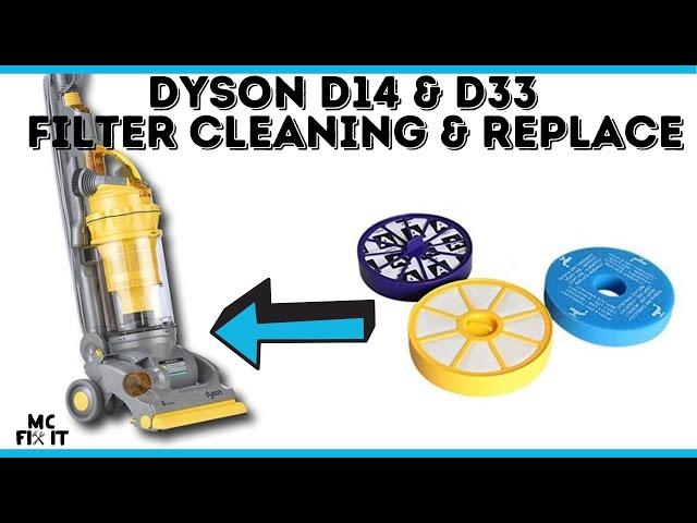 How to Clean & Replace Dyson D14 & D33 Filters [Complete Guide]