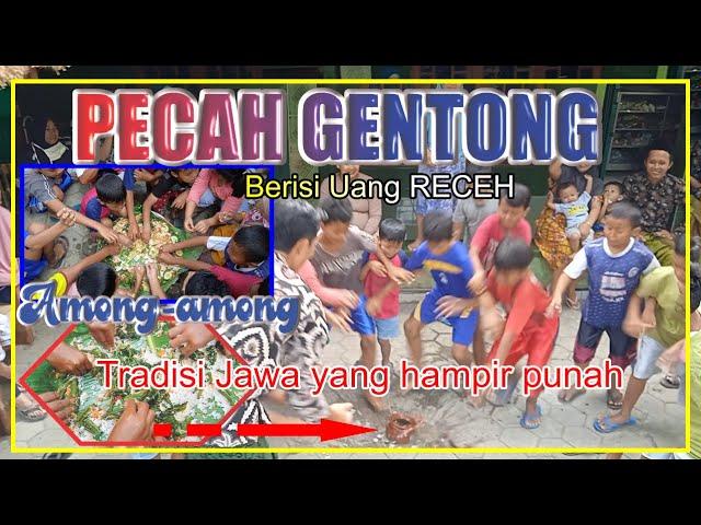 TRADISI JAWA "PECAH GENTONG DAN AMONG-AMONG" ~ ACARA NUJUH BULAN KEHAMILAN (MITONI)