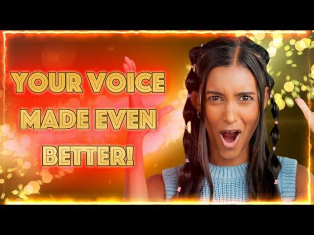 IMPROVE YOUR REAL SINGING VOICE  With this AI Workflow you CAN Sing your songs!!