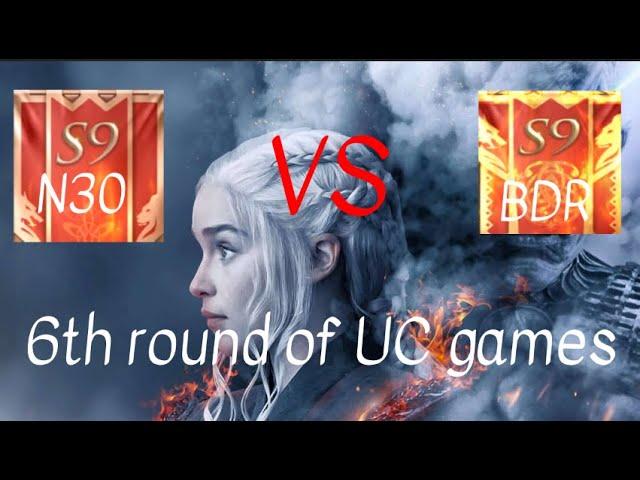 N3O vs BDR 6th round of UC games (gotwic)