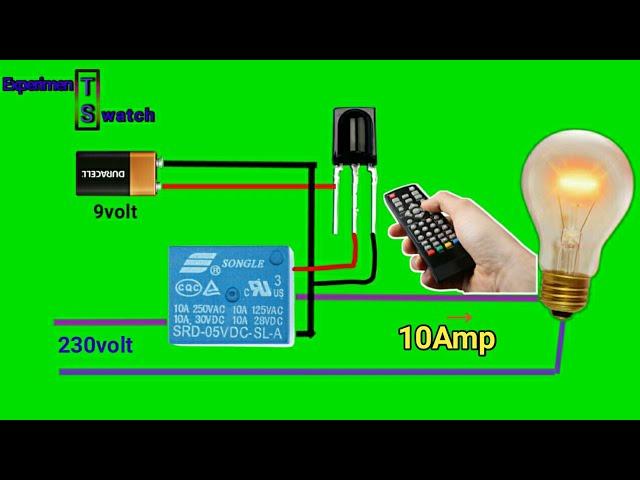 Remote Control Switch Circuit | How to Make at Home