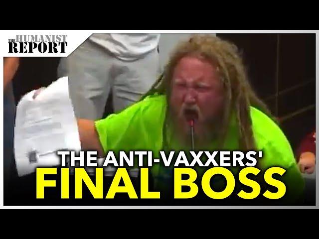 The Most Unhinged Anti-Vaxxer EVER Goes on INSANE Rant