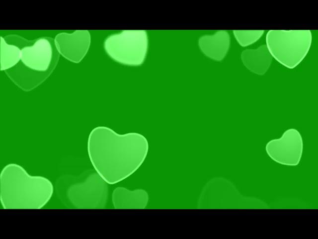 СЕРДЕЧКИ  ХРОМАКЕЙ   Green Screen