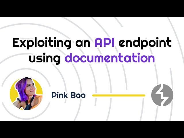 Exploiting an API endpoint using documentation | PortSwigger Academy tutorial