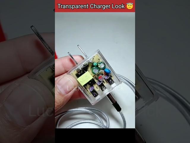 Wow Amazing Charger  | Transparent Charger #charger #mobilecharger #shorts #viral