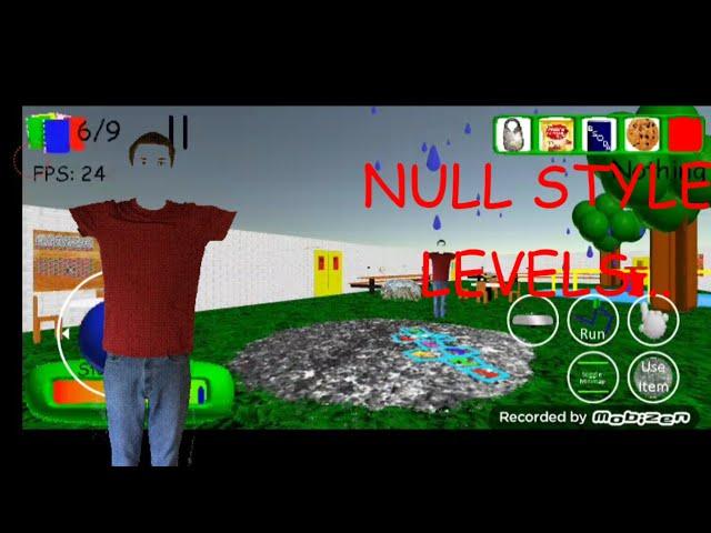 playing some community levels with Null Style on Baldi's Basics Full Remastered Reworked...