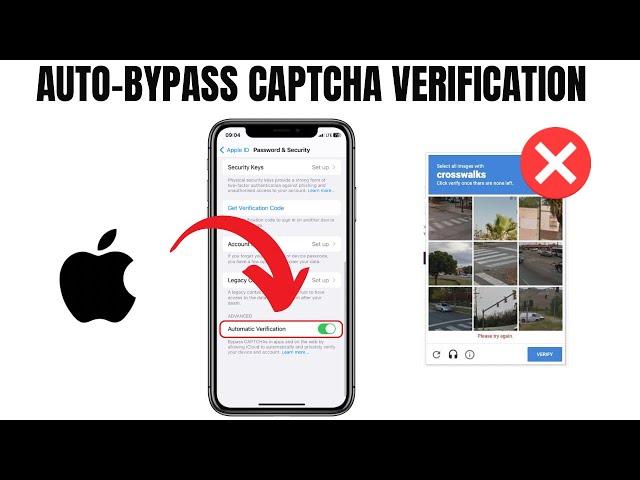 How To Automatically Bypass CAPTCHA Verification on iPhone [2024 Update]