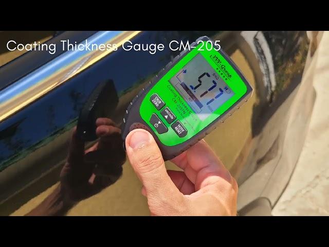 Coating Thickness Gauge CM-205 car paint testing