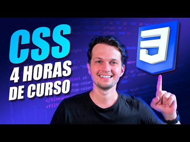 CURSO DE CSS PARA INICIANTES 2024 - APRENDA CSS COM EXERCÍCIOS E PROJETOS