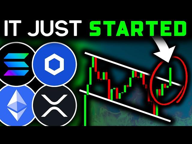 ALTCOIN PRICE BREAKOUT CONFIRMED (My Target)!! XRP News Today, Chainlink Price, Ethereum & Solana