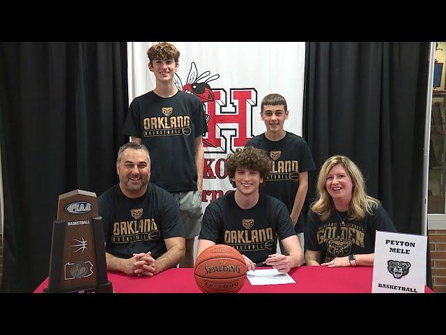 'Fulfill the D-1 dream': Hickory sharpshooter makes things official, signs with Oakland