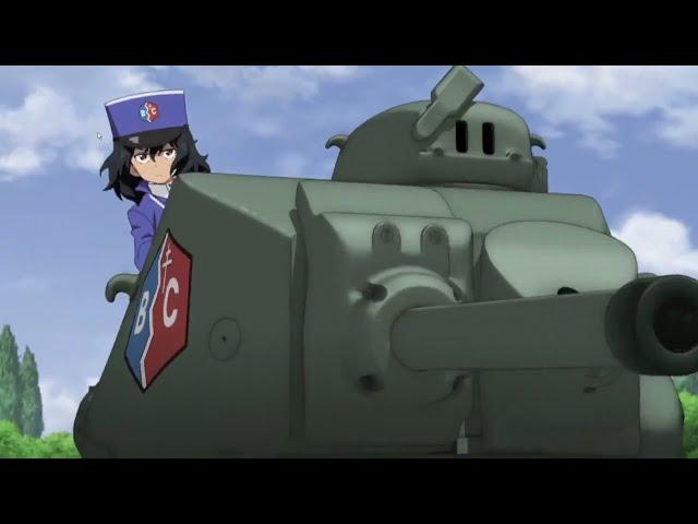 Girls und Panzer: Chanson de l'Oignon (BC Freedom defeat scene/French 1940)