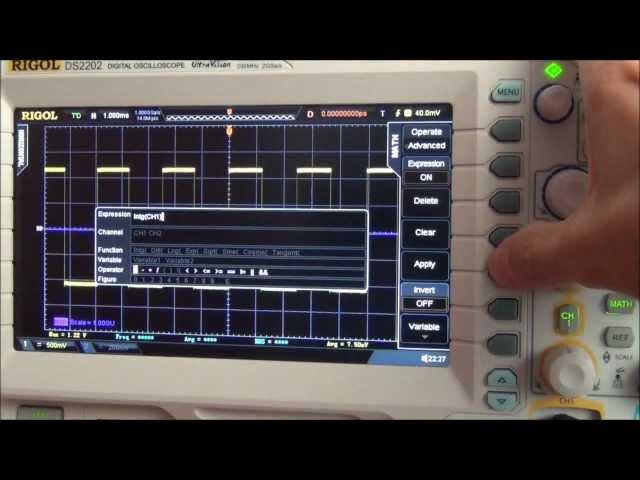 Rigol DS2202 - test MIKROKONTROLER.pl