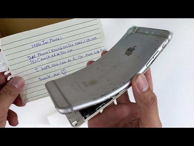 Satisfying Relaxing With Restoring iPhone 6 Plus Cracked, Destroyed Phone restoration