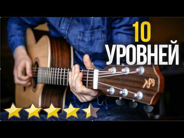 10 УРОВНЕЙ ГИТАРЫ