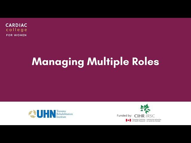 Managing Multiple Roles