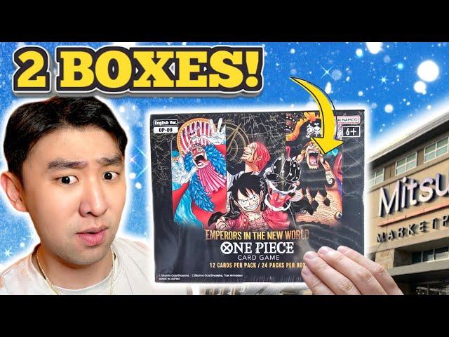 I WENT TO THE OFFICIAL ONE PIECE STORE TO PULL A MANGA RARE! CHRISTMAS MIRACLE?!