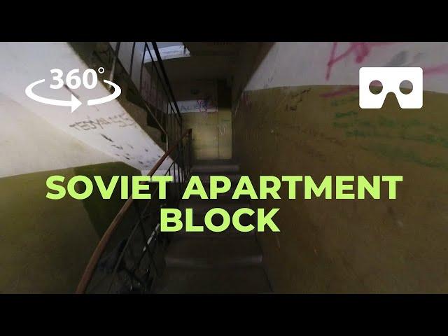 VR 360 Video: Soviet Apartment Block