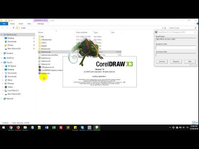 How to Install Corel Draw x3 and Activate - Urdu/Hindi