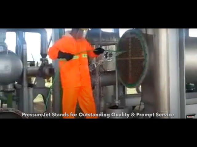 High Pressure Hydro Jetting Applications | Heat Exchanger Tube Cleaning | PressureJet #HydroJetting