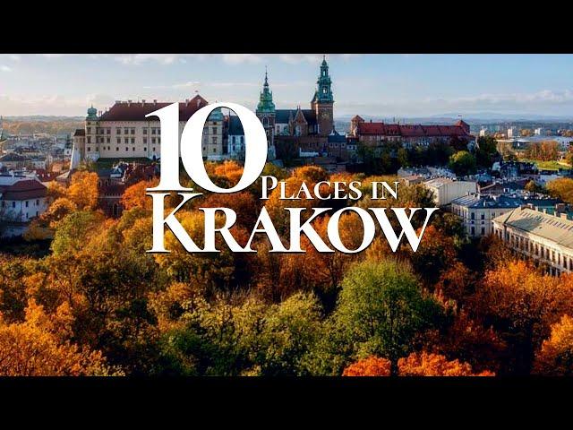 10 Most Beautiful Places to Visit in Krakow Poland 2025  | Krakow Travel Video