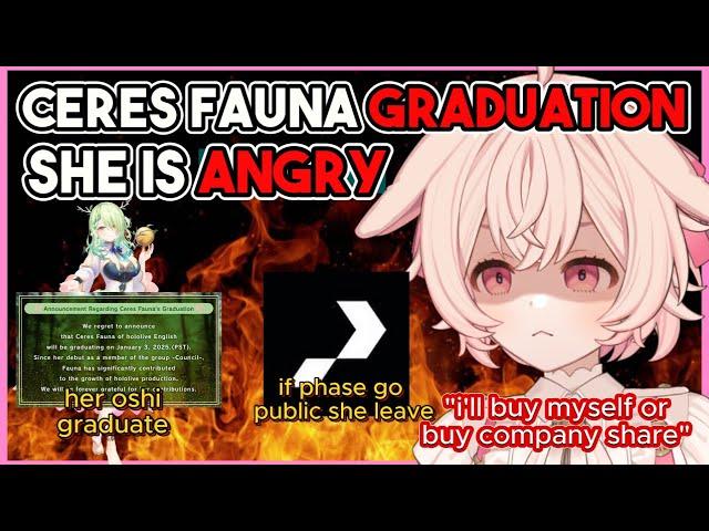 Pippa's Reaction to Ceres Fauna Graduation And Comment on Vtuber Company Going Public 