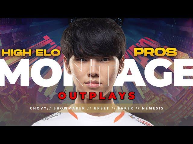 HIGH ELO & PRO OUTPLAYS - League of Legends Montage