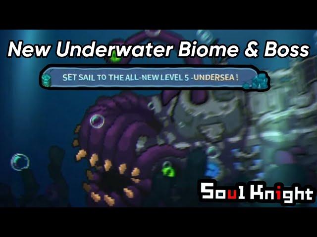 NEW LEVEL 5 BIOME - Soul Knight August Update Preview