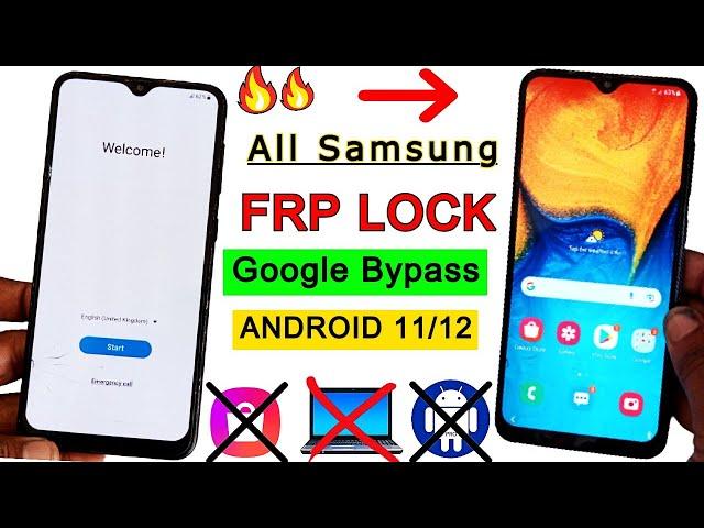 Samsung A20S / A10S / A30S /A03S FRP Bypass New Update | Google Account Unlock / No Apps install