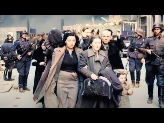 Polish Jews of the Warsaw Ghetto | Colorized World War II