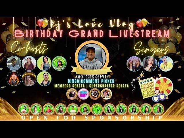 LET'S GREET RJ' S LOVE VLOG A HAPPY BIRTHDAY