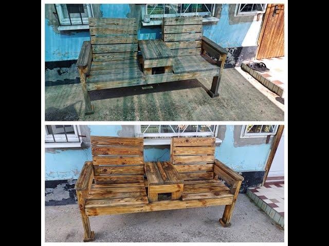 Refinish Restore Outdoor Furniture Garden Chair Table Teak Oil Makita GA5030 Makita BO5031