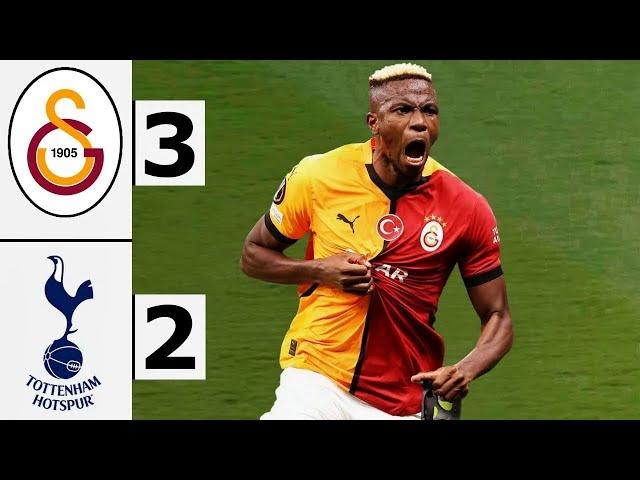 Galatasaray vs Tottenham 3-2 Extended HIGHLIGHTS | UEFA Europa League