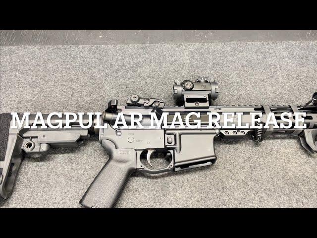 Magpul AR Mag Release Install