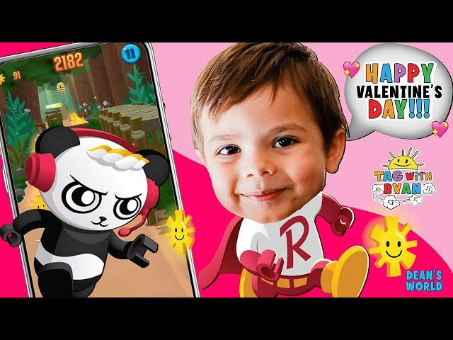 Valentine's Day Surprise Mystery Toys | BONUS Let's Play TAG WITH RYAN Game From Ryan's World!!