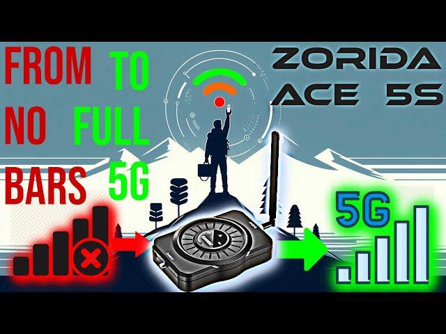 Top Cell Signal Booster 2024: Zorida Ace 5s for 4G LTE & 5G