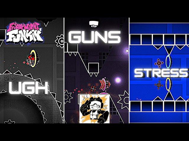 FNF (Week 7) Layouts | Geometry Dash | Friday Night Funkin