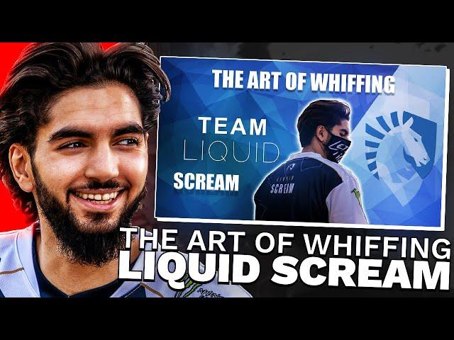 I REACT TO THE ART OF WHIFFING : SCREAM (this is so funny)