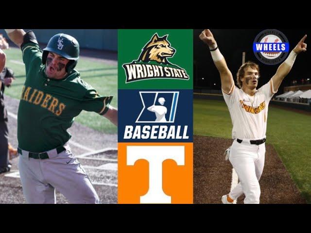 Wright State vs #3 Tennessee (MUST WATCH!) | Knoxville Regional | 2021 College Baseball Highlights