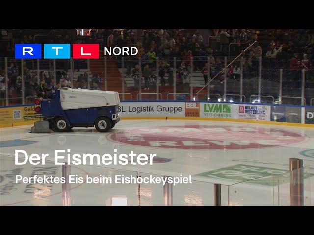 Der Job des Eismeisters: Hinter den Kulissen eines Eishockeyspiels