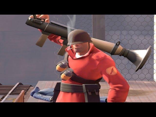 TEAM FORTRESS 2 - Солдат - довольно веселый класс, тоже неплохой #4