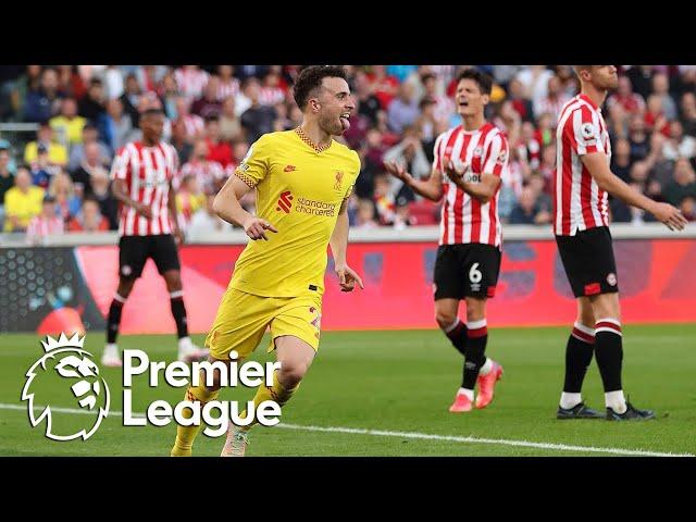 Diogo Jota gives Liverpool instant reply v. Brentford | Premier League | NBC Sports