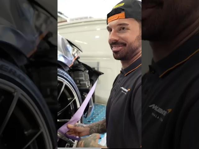 how to repair a mclaren 720s