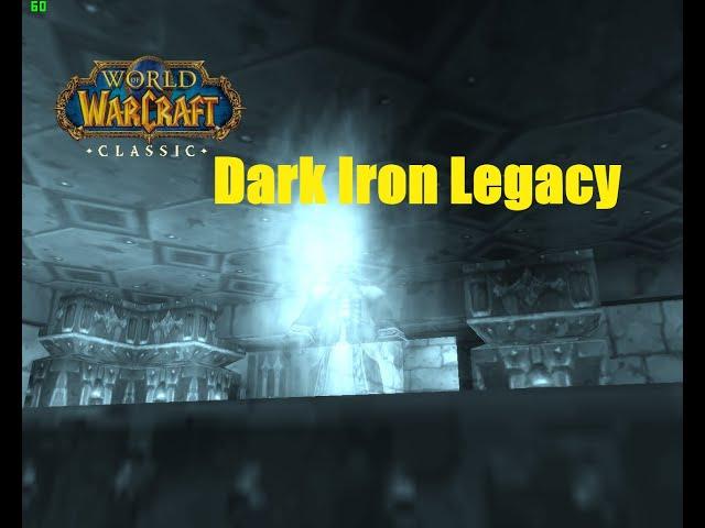 World of Warcraft. Quests - Dark Iron Legacy (Shadowforge Key)