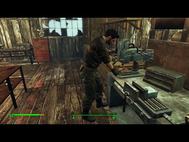 Fallout 4 До и после Лесопилка Эхо и Арена