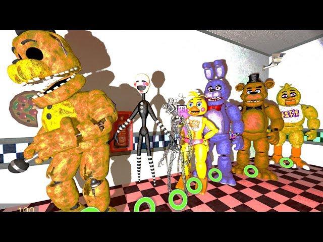 КАКОЙ АНИМАТРОНИК САМЫЙ БЫСТРЫЙ FNAF ► Garry's Mod